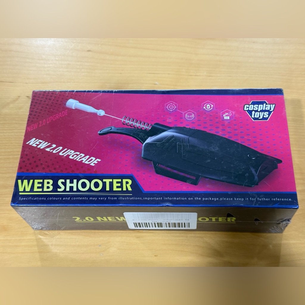 New 20 Web Shooter From Cosplay Toys Brand New Sealed